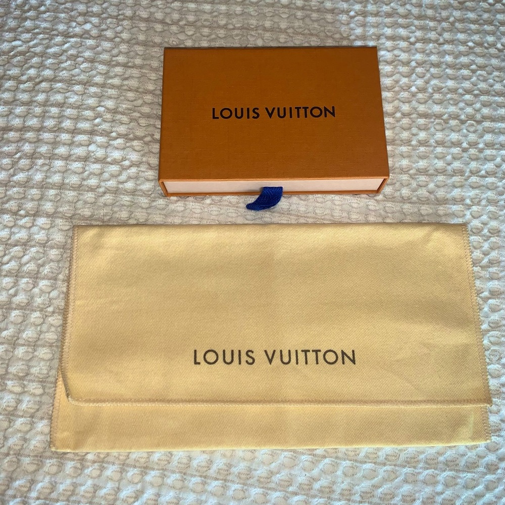 Empty Louis Vuitton Box and Dust Cover